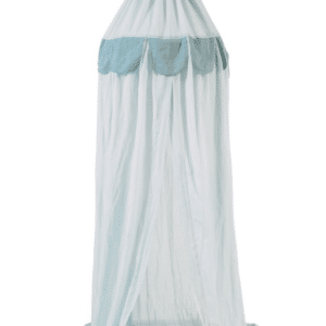 Baldakin Kave Home Carelene børnesengehimmel, blå 100% bomuld Ø60ÃH230 cm